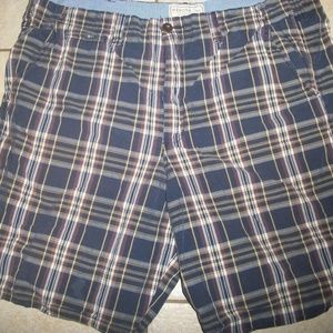 MERONA Plaid Shorts Mens SIZE 40 X 10